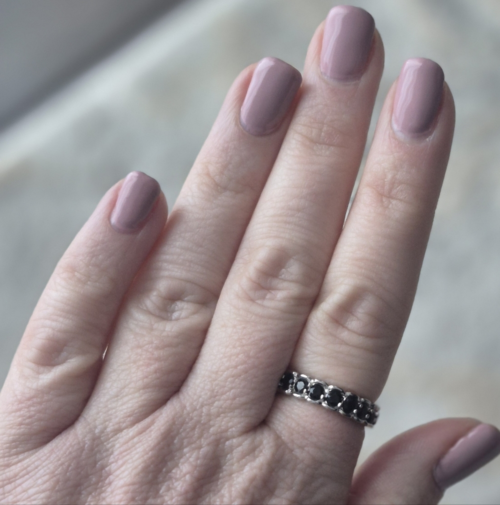Chic Black Stone Women's Ring